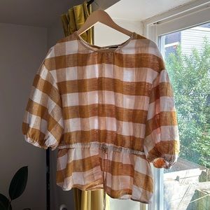 Gingham Top